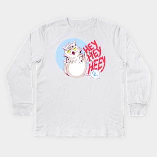 HEY HEY HEY Kids Long Sleeve T-Shirt